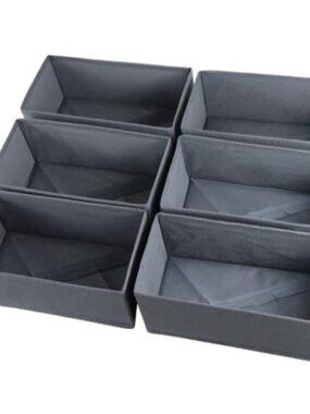 Foldable Drawer Organizer Clothes Divider Socks Bra Underwear Storage Set Stack